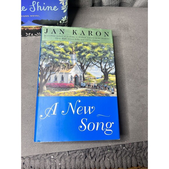 Jan Karon HC Books Come Rain Shine New Song Somewhere Safe Somebody Good Lot - Picture 5 of 16